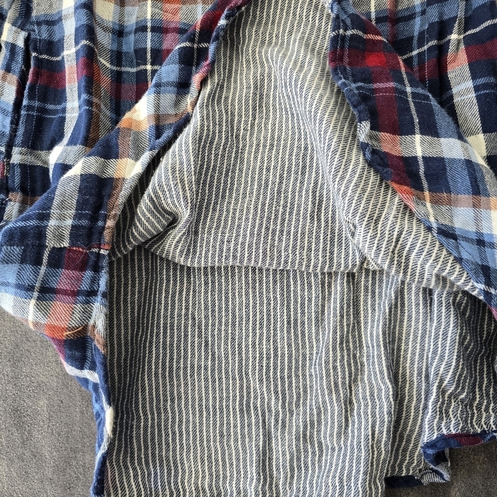 Ayla Plaid Tunic With Pockets Size Medium - Picture 8 of 13